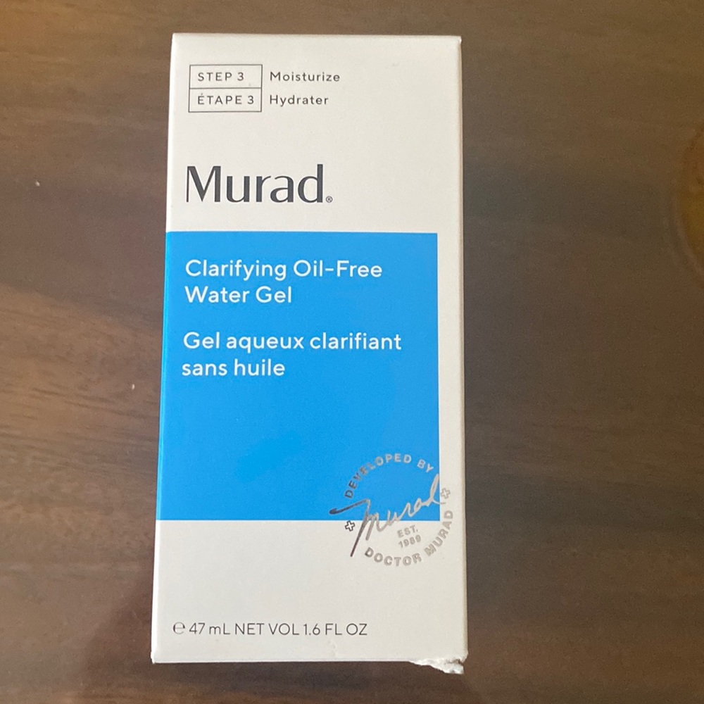 Murat clarifying oil free water gel